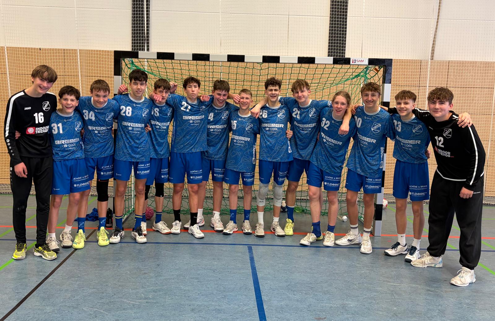 Zu Hause unschlagbar - C1-Jugend gewinnt auch ihr letztes Heimspiel der Saison