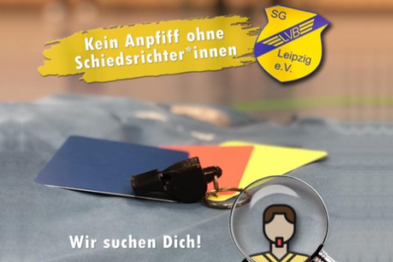 Schiedsrichter:innen gesucht!