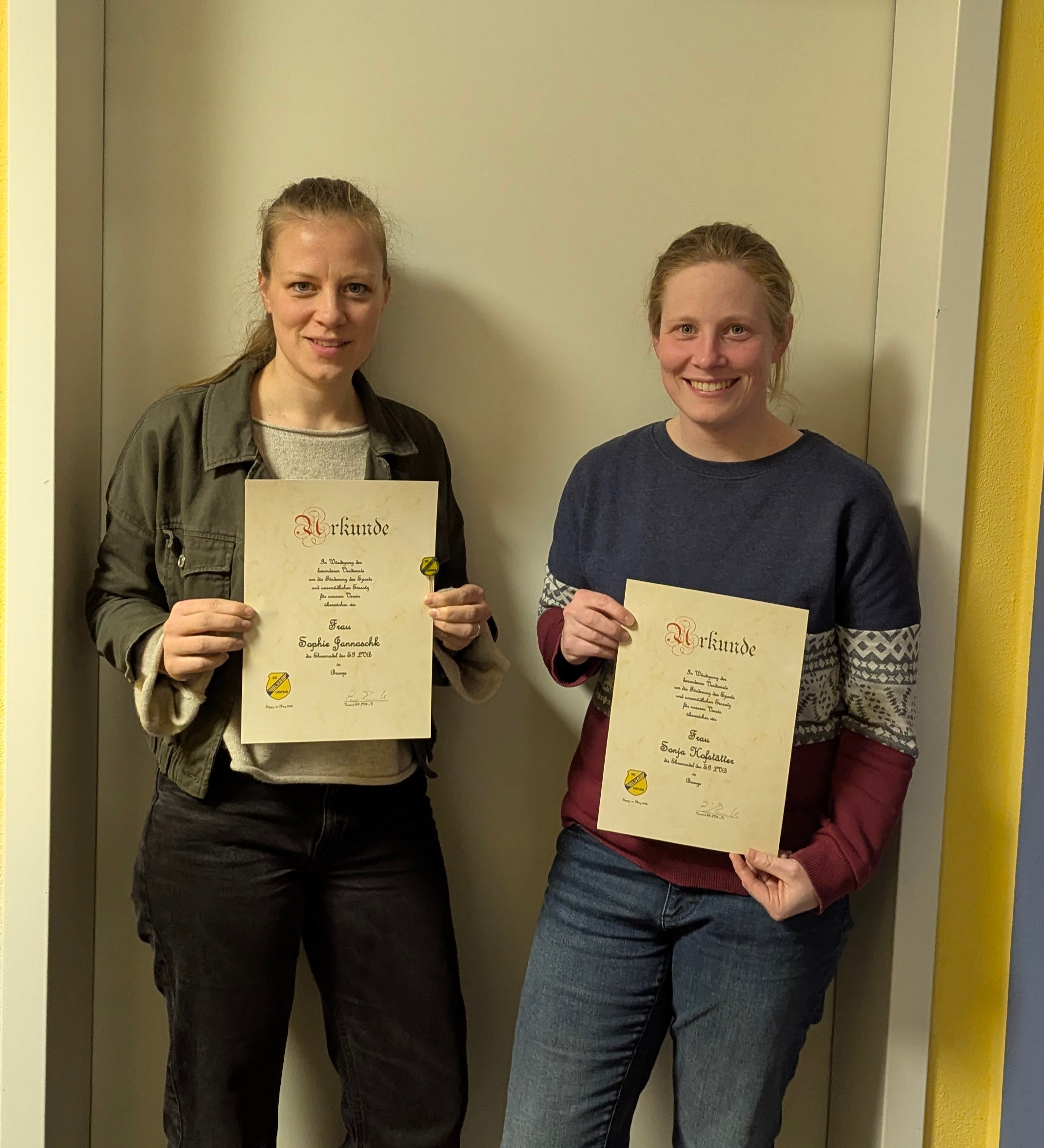Auszeichnung mit der LVB-Ehrennadel in Bronze