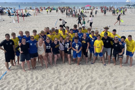 LVB beim Beach Handball Cup in Warnemünde erfolgreich